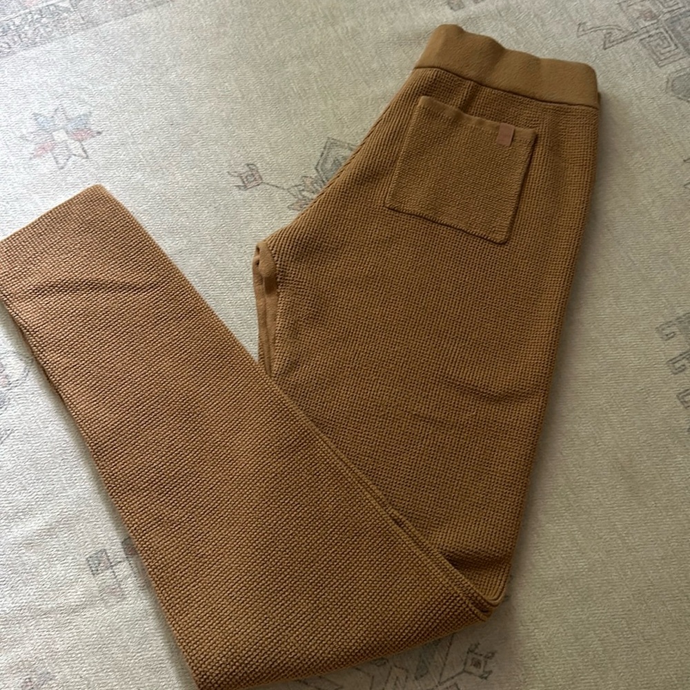 Lunya Tan Textured Lounge Pants